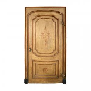 Antica porta laccata. Epoca 1700.